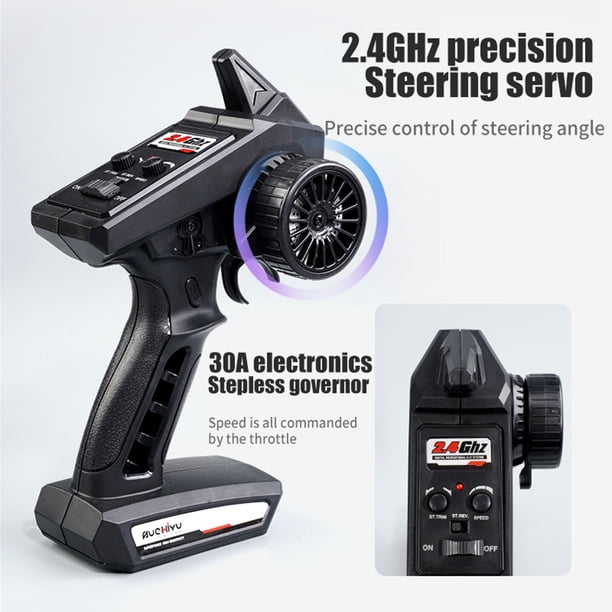 JJRC 4WD alta velocidad 24 GHz 38 km/h vehículo todoterreno 1/16 RC coche para niños adultos JShteea libre de BPA