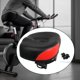 thumbnail image 1 of Silla de bicicleta eléctrica almohadilla suave de cojín suave a prueba de amortiguador sin deslizamiento accesorios de ciclismo hueco transpirable Rojo negro, 1 of 8