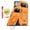 Orange, variant on Kryonix for Google Pixel 11 6.3'' Case with Tempered Glass Screen Protector,Slide Camera Cover,Dual-Layer Hybrid Shockproof Magnetic Ring Holder,Rugged Slim Cell for Women Men,Purple