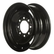 KAI 16 X 6.5 Reconditioned OEM Steel Wheel, Black Full Face, Fits 1988-1999 Chevrolet Fullsize C/K Pickup