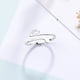 thumbnail image 4 of Anillos para mujer, regalos para mujer, anillos abiertos musicales, anillos con notas brillantes para mujeres o niñas, anillo para amantes., 4 of 5