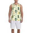 thumbnail image 4 of Gaeub Seahorse Men's Mesh Basketball Jersey, Quick-Drying Sleeveless Top S-4XL, Loose Muscle Tank Top -4X-Large, 4 of 9