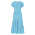 thumbnail image 4 of Robe Longue Maxi Décontractée Sans Manches pour Femmes, Soirée, Boîte de Nuit, 4 of 4