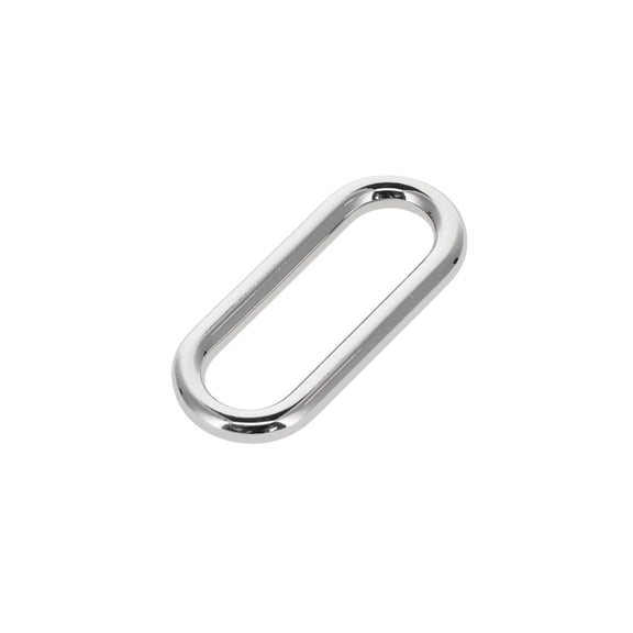 20122 Nickel Plate, Single Loop, Solid Brass-LL