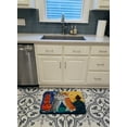 thumbnail image 3 of Carolines Treasures 7413RUG Corgi Halloween Scare Machine Washable Memory Foam Mat, 3 of 4