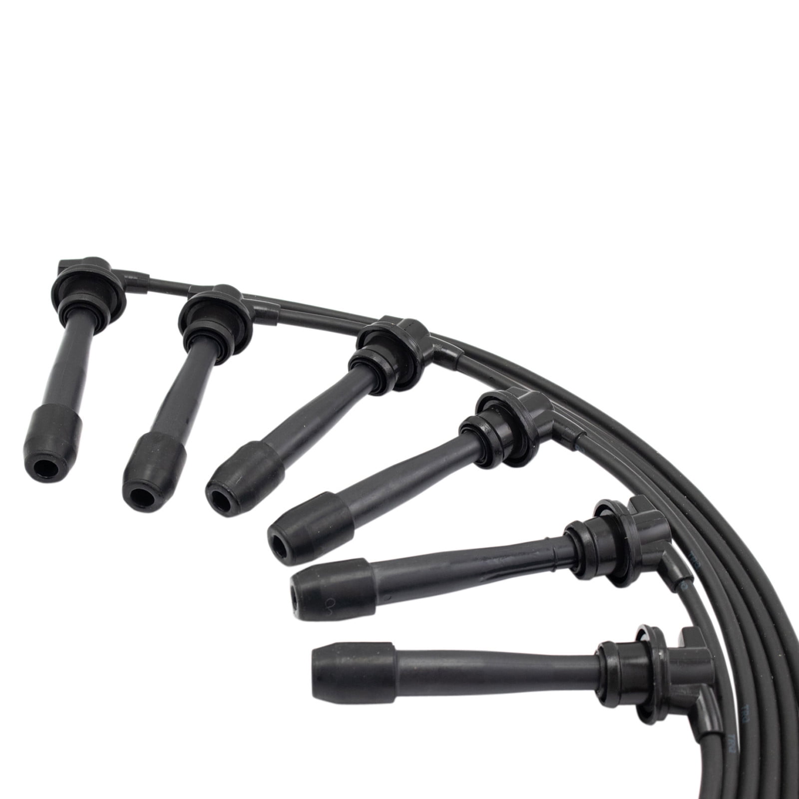 TRQ Ignition Coil and Spark Plug Kit 8 Piece Iridium Spark Plugs Fits 2005-2009 Hyundai Tucson 2005-2010 Kia Sportage