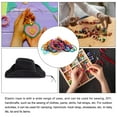 thumbnail image 5 of Uxcell Elastic Cord Heavy Stretch String Rope for Crafting DIY Sewing Hook Straps Camping Tie Down Strap Dark Grey 2.5mm x 90m, 5 of 5
