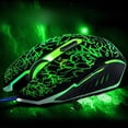 thumbnail image 4 of Pequeño Especial En Forma De 3 Botones Usb Con Cable Luminoso Gamer Computer Gaming Mouse Minnieouse EL008809-00, 4 of 5