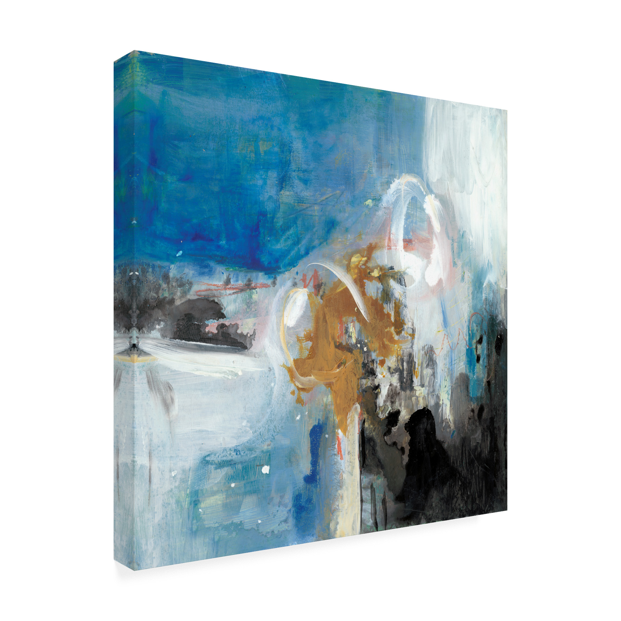 Trademark Fine Art 'Interplay Abstract II' Canvas Art by Joyce Combs