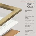 Healthy Document Frame 11x14 Diploma Frame 2 with Pack and Matted to 8.5x11 2 Photos, Gold ...