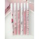 thumbnail image 1 of 5pcs/set Randomly Selected Beautiful Peach Design Erasable Neutral Pens With Girl's Pink Movable Eraser, Water-based, Thermosensitive Pen, Perfect For, 1 of 5