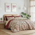 thumbnail image 1 of Regency Heights Full Size Comforter Set, 9-Piece Bed in a Bag Full, Red Bedding Comforter Set with Comforter, Flat Sheets, Fitted Sheets with Side Pockets, 1 of 7