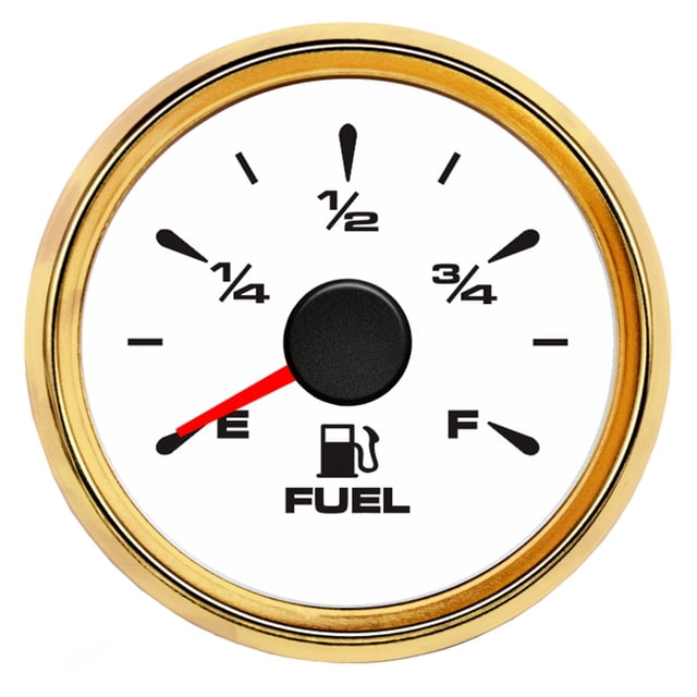 52MM Auto Fuel Level Gauges Marine Fuel Gauges Waterproof Auto Level Meters For Car Motorcycle ,Suits Most Tanks