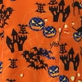 thumbnail image 4 of LSLJS Women Hauts de Mode pour Femmes à Manches Courtes Col en V Uniforme de Travail Impression Halloween avec Poche Blouse Tops, Halloween Tops for, 4 of 4
