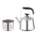 thumbnail image 2 of Hervidor de té de Gas de inducción eléctrica con mango antiescaldado para derrames de té, tetera, tetera, tetera de 1L, tetera para Picnic, 2 of 9