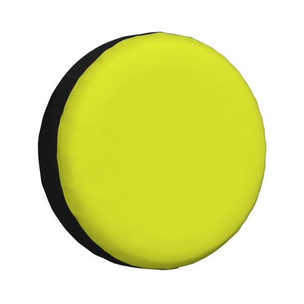 Balery Yellow Cubiertas para Neumáticos - Protector Resistente para Neumáticos de Camioneta, SUV, Remolque, Camper y RV-15 inch