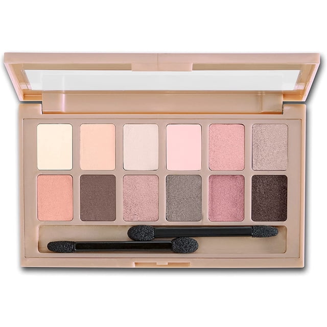 Maybelline New York The Blushed Nudes Eye Shadow Palette, the blushed nudes ,9.6 g