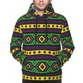 thumbnail image 5 of Bingfone Carnival Mardi Gras Men'S Drawstring Hoodie Long Sleeve Pocket Sweatshirts-Medium, 5 of 9