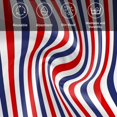 thumbnail image 5 of Red Blue White Striped Cloth Napkins, Modern Simple Stripes Washable and Reusable Dinner Napkins Set of 4, Table Napkin for Kitchen Party Birthday Wedding Hotel Housewarming 20"x20", 5 of 8