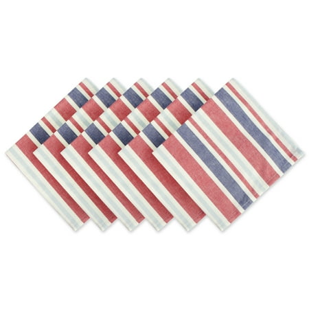 

DII Patriotic Stripe Napkin (Set of 6)