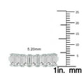 thumbnail image 4 of SZUL Women's 2.50 Carat TW Emerald Cut Seven Stone Lab Grown Diamond Wedding Anniversary Ring 14K White Gold, 4 of 5