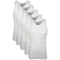 thumbnail image 4 of Gildan Big Men's Cotton Ribbed White A-Shirt, 5-Pack, 2XL, 4 of 4