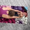 thumbnail image 5 of Flower Gym Towel with Storage Bag, 72.8"x26.8", Suitable for Yoga, Pilates, Fitness, Etc. - Yoga Blankets, Yoga Mat Towel, Yoga Towel, 5 of 6