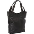 thumbnail image 1 of Sharo D-14 Soft Leather Hobo, Black, 1 of 1