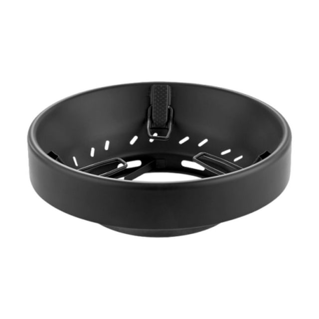Anillo de protección contra el viento para estufa de gas, soporte para wok, fácil instalación, protector contra el viento, anillo de ahorro de energía Negro