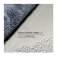 thumbnail image 4 of Toalla de Secado de Microfibra, Absorción Superior, Gris, para Coches, Camiones y SUV, 4 of 6