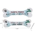 thumbnail image 2 of Christmas Bone Shape Holiday Paws Sign  - Set of 2, 2 of 4