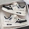 thumbnail image 3 of New Men's Breathable White Sneakers, Versatile Low-Top Casual Skate Shoes and  Trendy, 3 of 7