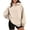 Khaki, variant on Stralyhd Women's Oversized Casual Hoodies Long Sleeve Solid Lightweight Pullover Tops Loose Sweatshirt with Front Pocket Green 2XL