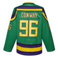 thumbnail image 4 of Camiseta de hockey bordada de la calle HAN DUCK #96 CONWAY #99 BANKS, 4 of 4