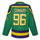 thumbnail image 5 of Camiseta de hockey bordada de la calle HAN DUCK #96 CONWAY #99 BANKS, 5 of 5