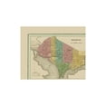 thumbnail image 4 of Historic City Map - Washington Louisville New Orleans Cities - Bradford 1838 - Vintage Wall Art, 4 of 4
