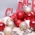 thumbnail image 4 of Kit de decoración para árbol de Navidad con bolas navideñas colgantes de 24 x 4 cm, 4 of 5