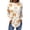 Beige, variant on JULMCOMO Halloween Shirts for Women Funny Pumpkin Bat Castle Print Round Neck Long Sleeve Shirts Halloween Costume Holiday Tunic Tops Purple Pink 3XL