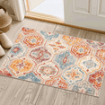 thumbnail image 6 of Small Area Rug, 2x3 ft Low-Pile Machine Washable Rug, Non-Slip Front Door Mat, Welcome Mat Outdoor, Bathroom Rugs & Bath Mats, Multi Color, 6 of 6