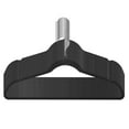 thumbnail image 2 of 11lbs Heavy-Duty Velvet Hangers, 50 Pack - Slim Non-Slip Hangers with Swivel Hook for Coats, Blouses & Delicates (Black, Space-Saving), 2 of 11