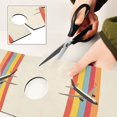 thumbnail image 6 of Yayeee Faucet Mat for Kitchen Sink 14.7" Diatomite Long Splash Guard Pad, Colorful Plane, 6 of 7