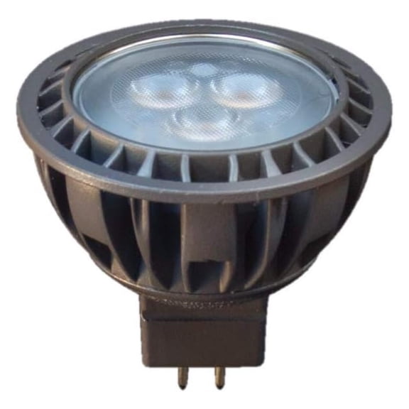 Brilliance MR16 LED Bulb 12V - 5W Dimmable Landscape Lighting, 2700K Warm White, 60° Beam, 35W Halogen Equivalent - Professional Series Low Voltage Bulbs