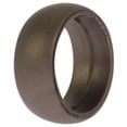 thumbnail image 2 of Alianza de boda de silicona - Gris de ROQ para hombre - Anillo de 7 mm, 2 of 2