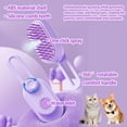 thumbnail image 5 of 3 in 1 Cat Steam Brush for Shedding & Grooming with Foldable Handle Pet Spray Hair Removal Comb Spritz Defur Comb for Cats Water Brush for Long & Short Haired Pets, 5 of 7