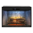 thumbnail image 3 of Dimplex 500002401 36 in. Revillusion Weathered Concrete Built-in Electric Firebox with Glass Pane & Plug Kit, 3 of 9