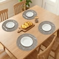 thumbnail image 3 of Unique Bargains Set of 6 Farmhouse Woven Placemats for Dining Table Decor Coffee, 3 of 6