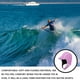 thumbnail image 4 of Sonducket Gorros de buceo ajustables, ligeros, bloqueador solar, gorro de natación de Color sólido, resistente al desgaste, protección para la cabeza, Deportes acuáticos Rosado Sonducket OD029082-01, 4 of 6