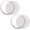 82mm/3.23" and 86mm/3.39", variant on 2 Pack 68mm Mason Jar Screen Lids and 70mm Wide Mouth Stainless Steel Mesh Filter Strainer Lids for Sprouting Beans and Seeds