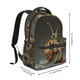 thumbnail image 2 of Easygdp Surreal Weightlifting Snail Mochila Ergonómica Versátil para Laptop - Múltiples Bolsillos, Correas Ajustables, Unisex para Escuela, Viajes y Actividades al Aire Libre-One Size, 2 of 5