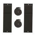 thumbnail image 1 of Extreme Max Products RT-HH-1C2BLK 24 in. Boattector Contour Fender Value Pack - Black, 1 of 2